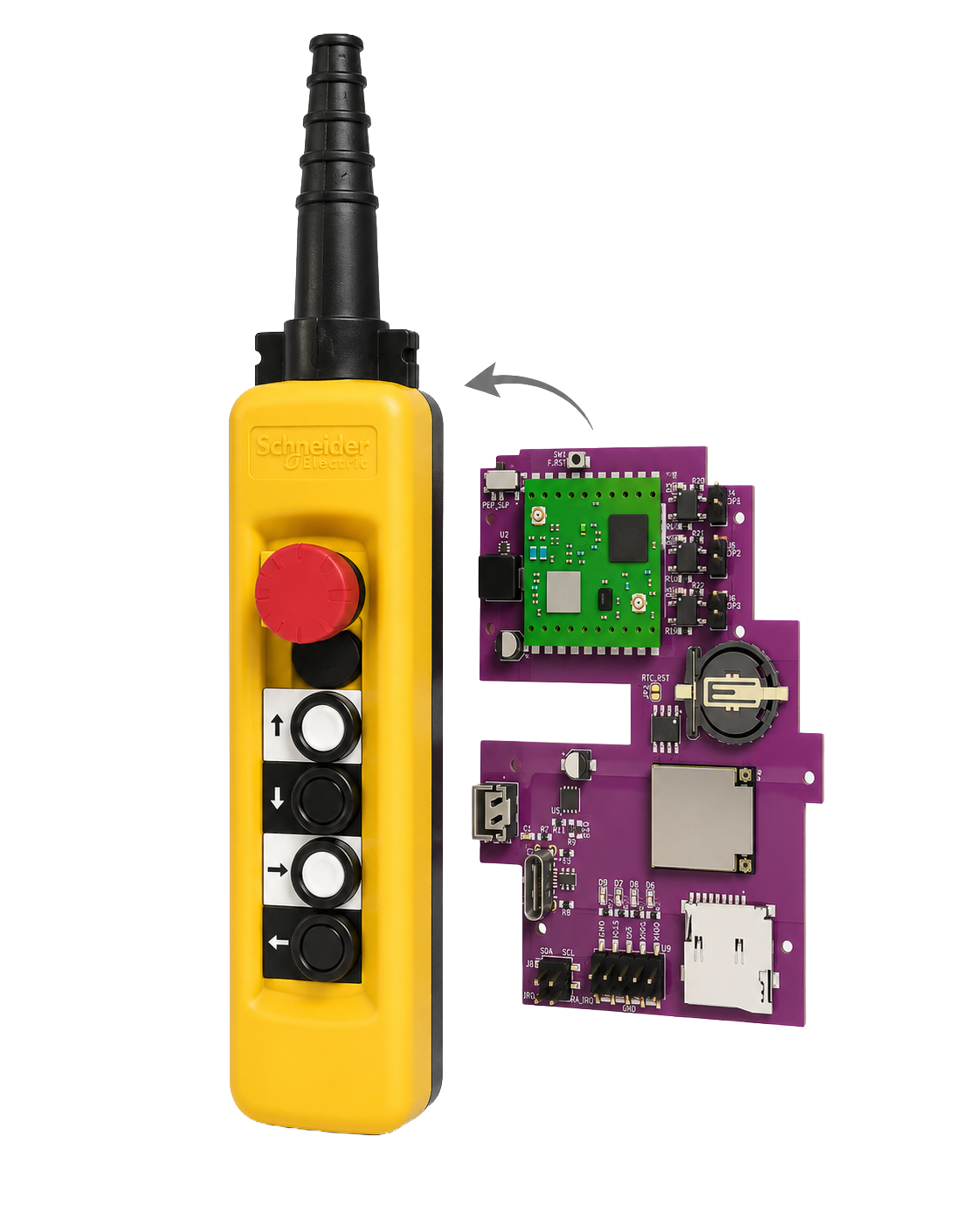 MA device integration for cable pendant controllers